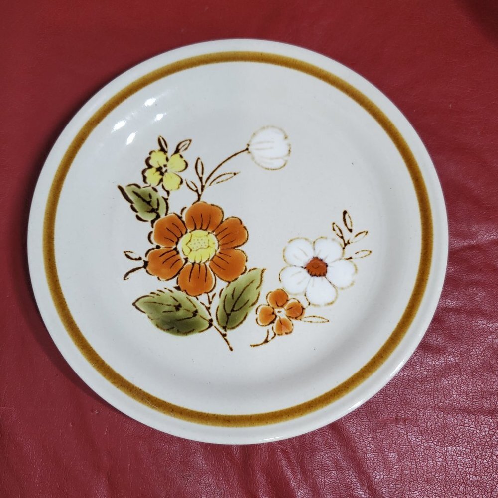 Bread  Plate Trellis Blossom One Plate - 4 Available
